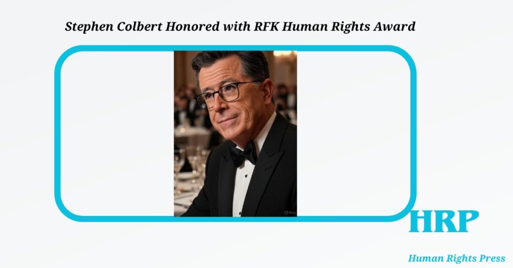 Stephen Colbert Honored with RFK Human Rights Award